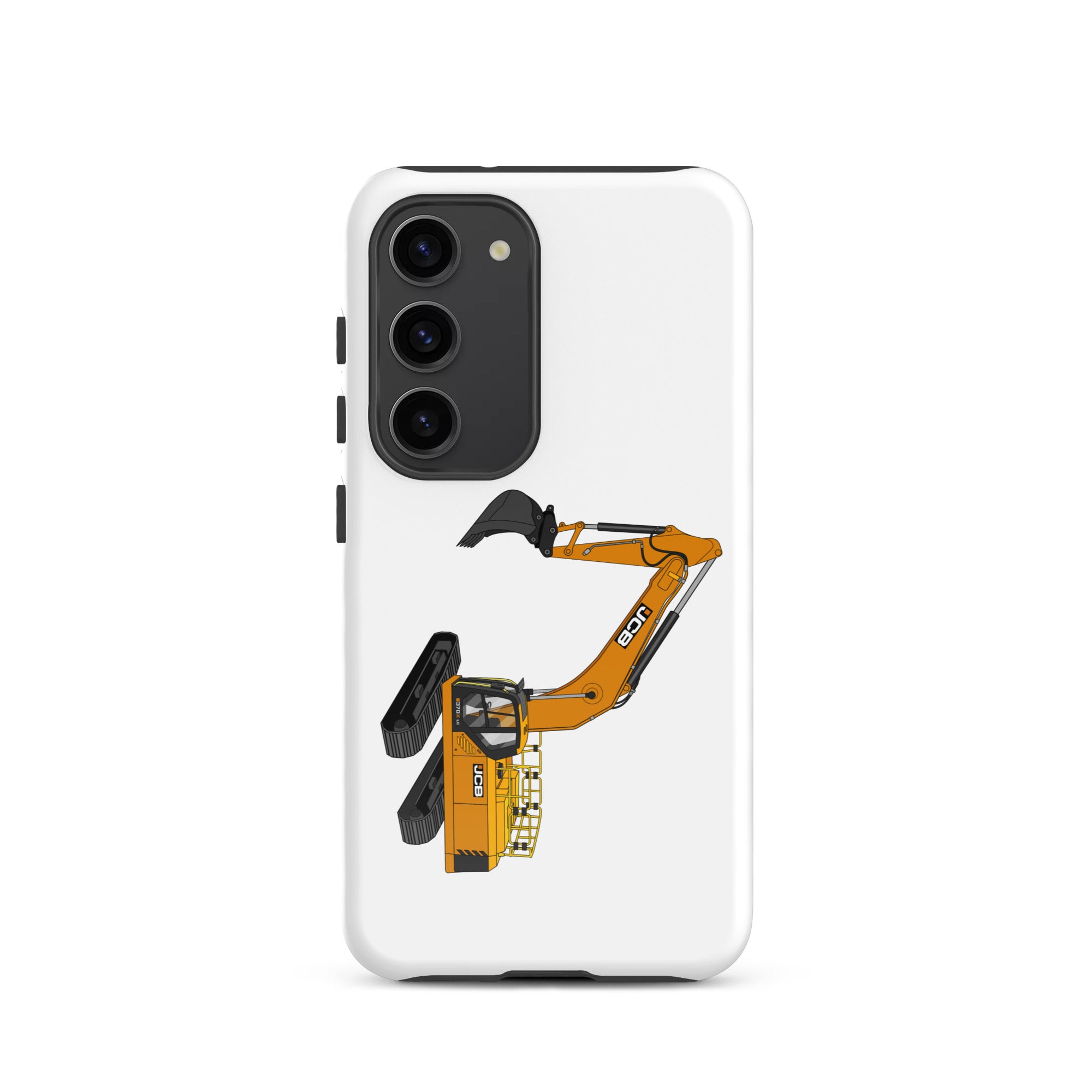 The Tractor Mugs Store Samsung Galaxy S23 JCB 370 LC | Tough case for Samsung® Quality Farmers Merch