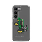 The Tractor Mugs Store Samsung Galaxy S23 John Deere 3050 2WD | Clear Case for Samsung® Quality Farmers Merch