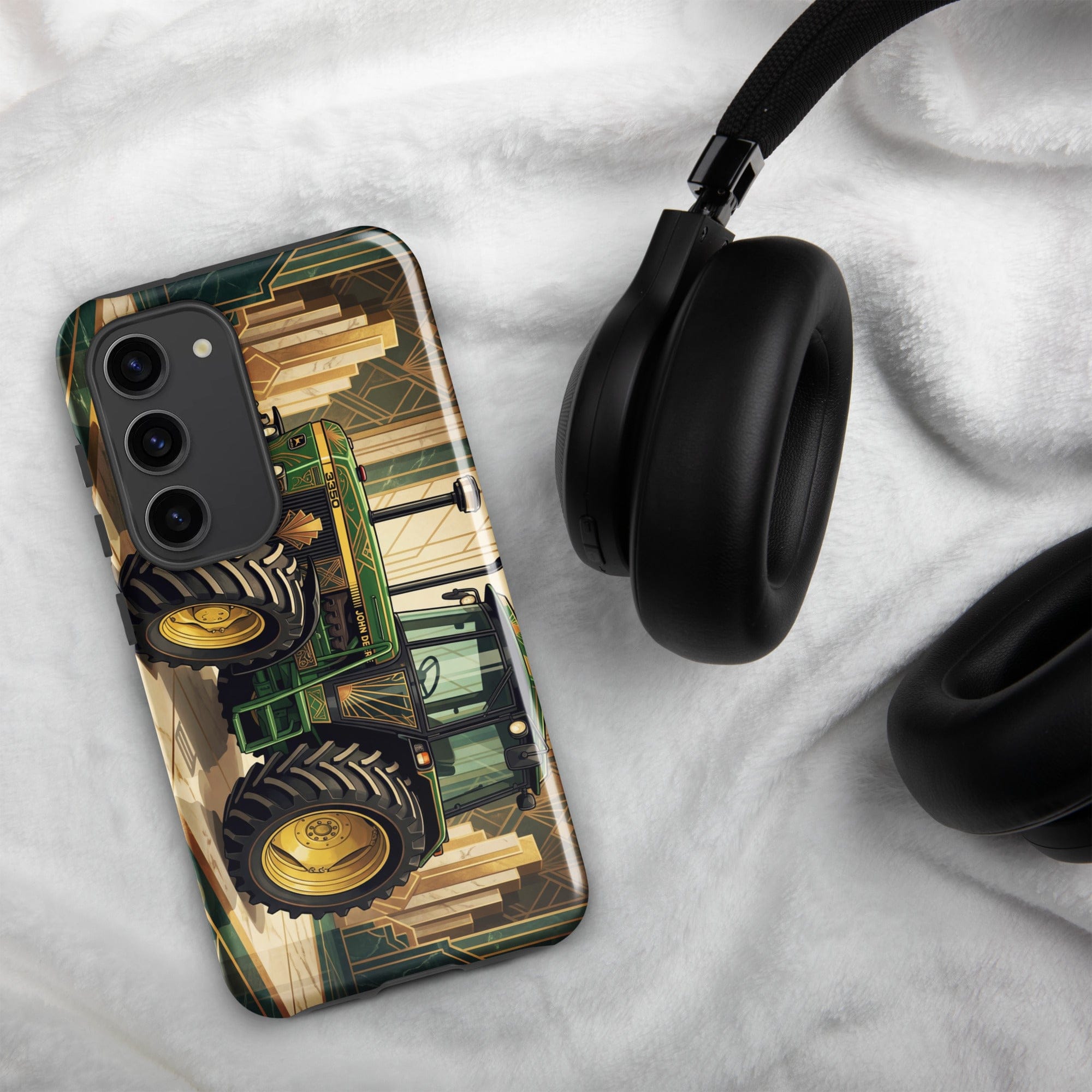 The Tractor Mugs Store Samsung Galaxy S23 John Deere 3350 | Art Deco Tough case for Samsung® Quality Farmers Merch