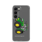 The Tractor Mugs Store Samsung Galaxy S23 John Deere 6120 M | Clear Case for Samsung® Quality Farmers Merch