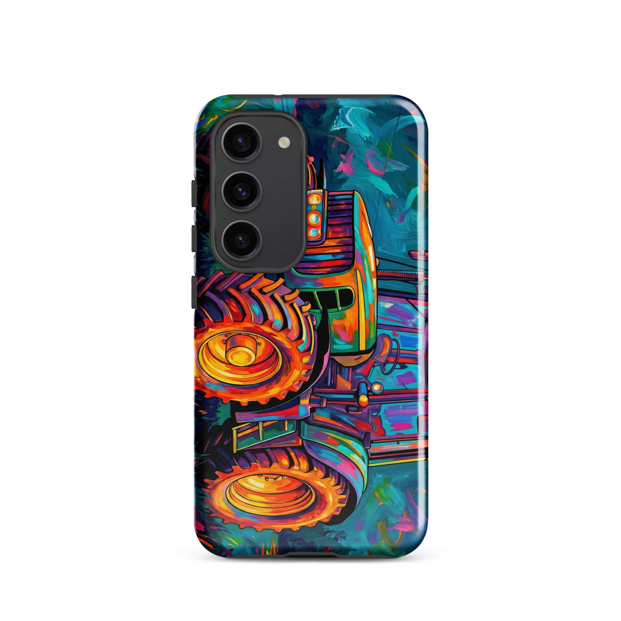 The Tractor Mugs Store Samsung Galaxy S23 John Deere 6930 | Splash Art Tough case for Samsung® Quality Farmers Merch