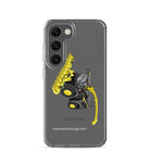 The Tractor Mugs Store Samsung Galaxy S23 John Deere 8800 Black Beauty Silage Harvester | Clear Case for Samsung® Quality Farmers Merch