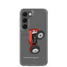 The Tractor Mugs Store Samsung Galaxy S23 Massey Ferguson 135  |  Clear Case for Samsung® Quality Farmers Merch