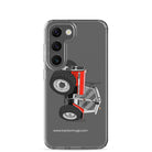 The Tractor Mugs Store Samsung Galaxy S23 Massey Ferguson 3085 | Clear Case for Samsung® Quality Farmers Merch