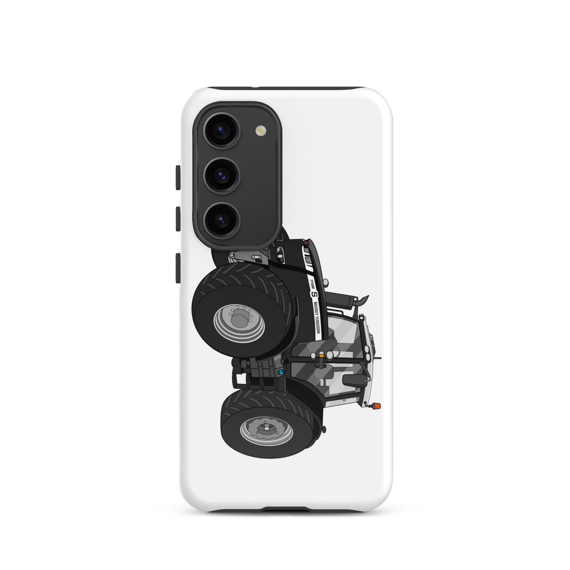 The Tractor Mugs Store Samsung Galaxy S23 Massey Ferguson 7726S Black Beauty | Tough case for Samsung® Quality Farmers Merch