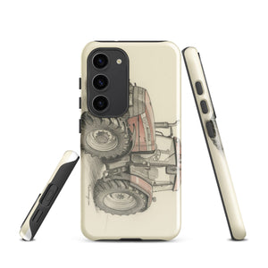 The Tractor Mugs Store Samsung Galaxy S23 McCormick MTX 150 Signature Edition Pencil Sketch | Tough case for Samsung® Quality Farmers Merch