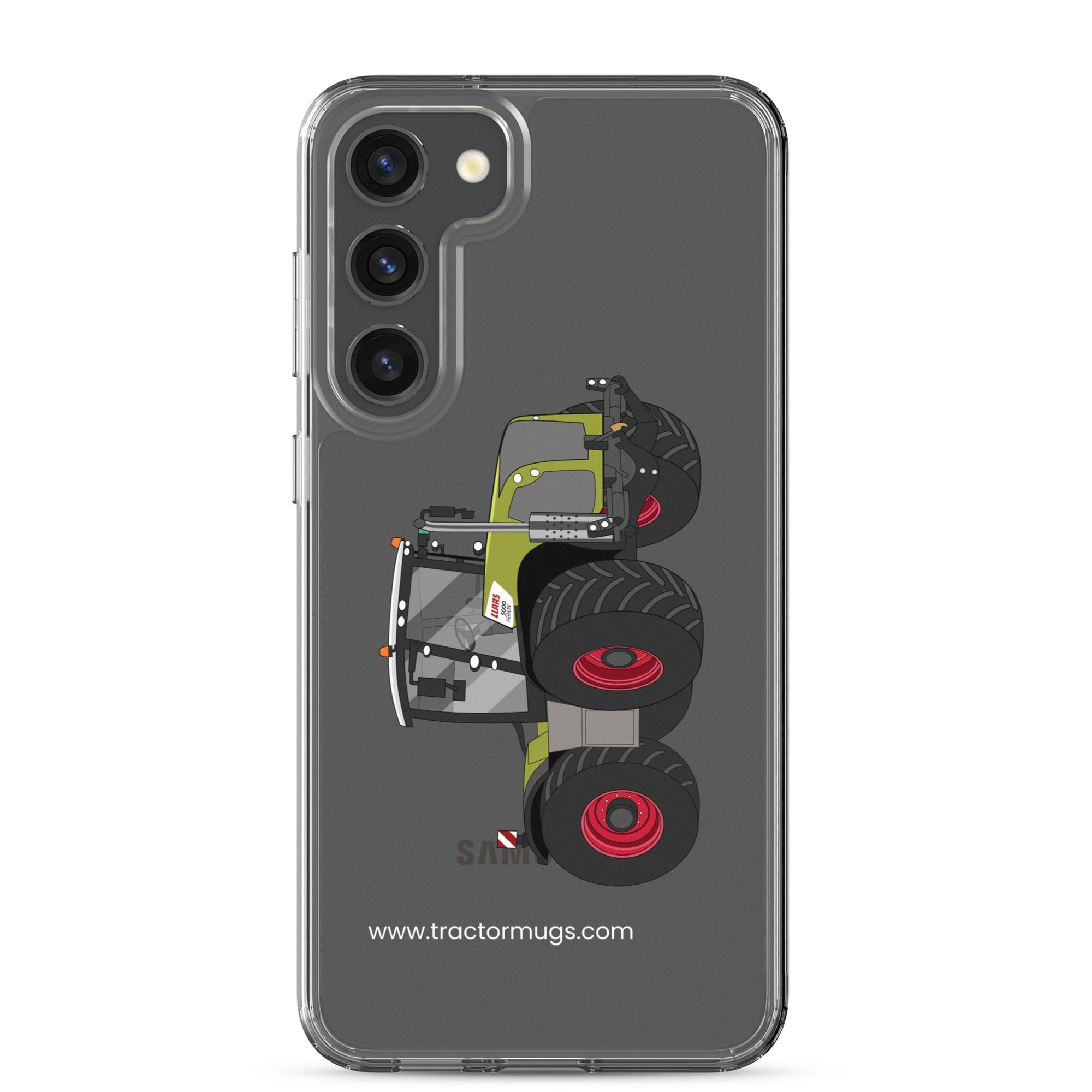 The Tractor Mugs Store Samsung Galaxy S23 Plus Class Xerion 5000 | Clear Case for Samsung® Quality Farmers Merch