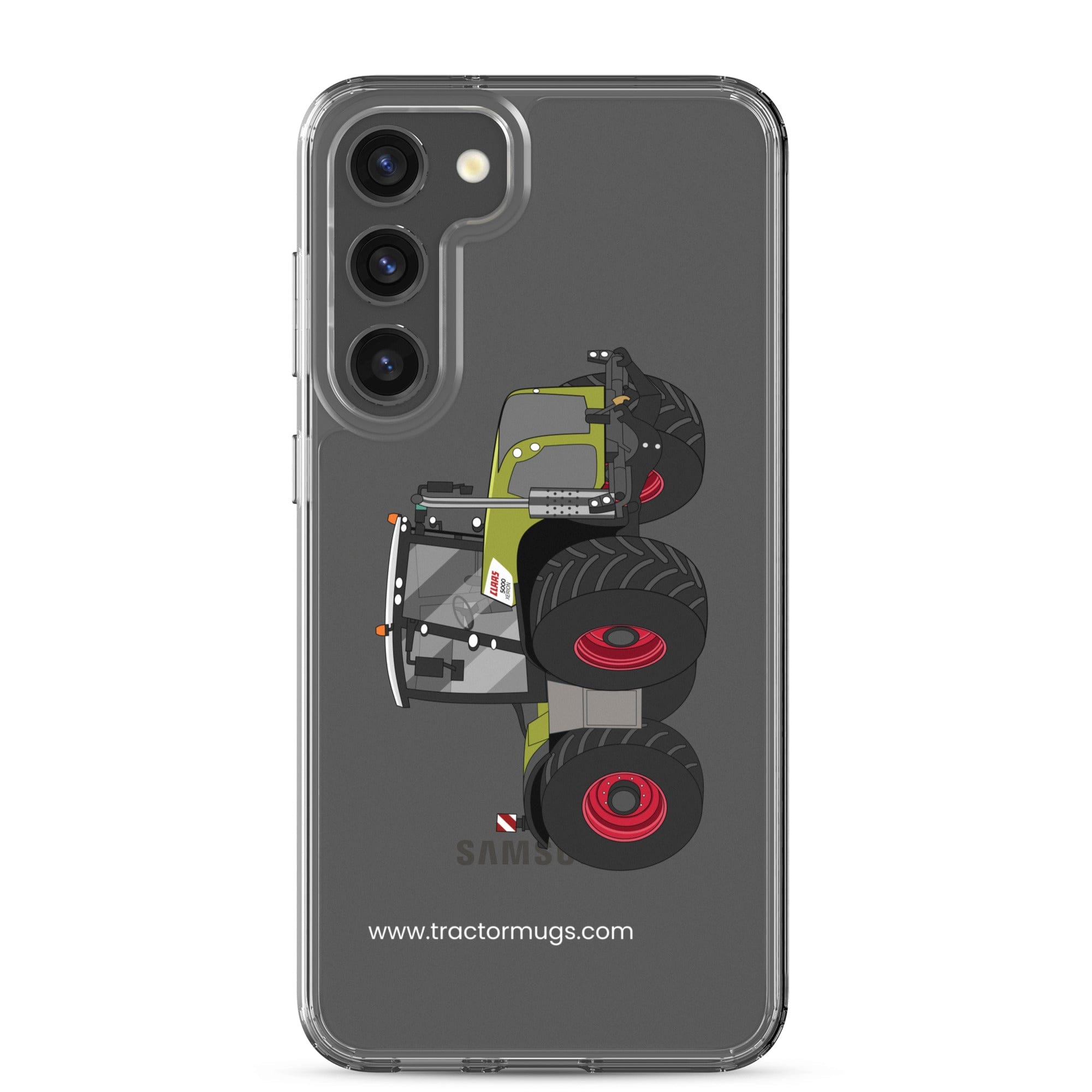 The Tractor Mugs Store Samsung Galaxy S23 Plus Class Xerion 5000 Tractor VC | Clear Case for Samsung® Quality Farmers Merch