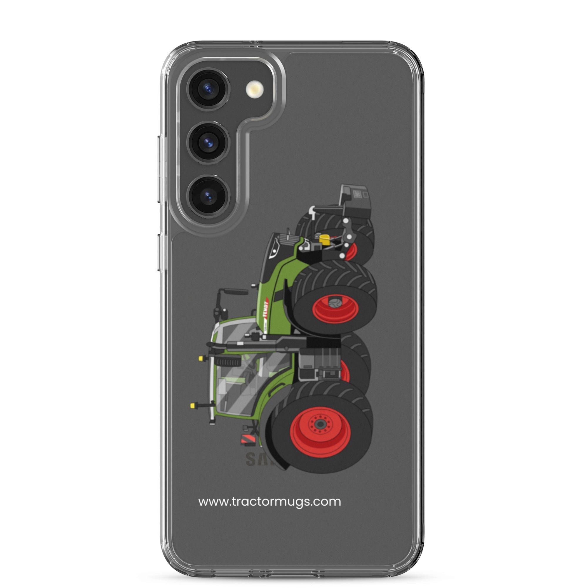 The Tractor Mugs Store Samsung Galaxy S23 Plus Fendt 728 Vario | Clear Case for Samsung® Quality Farmers Merch
