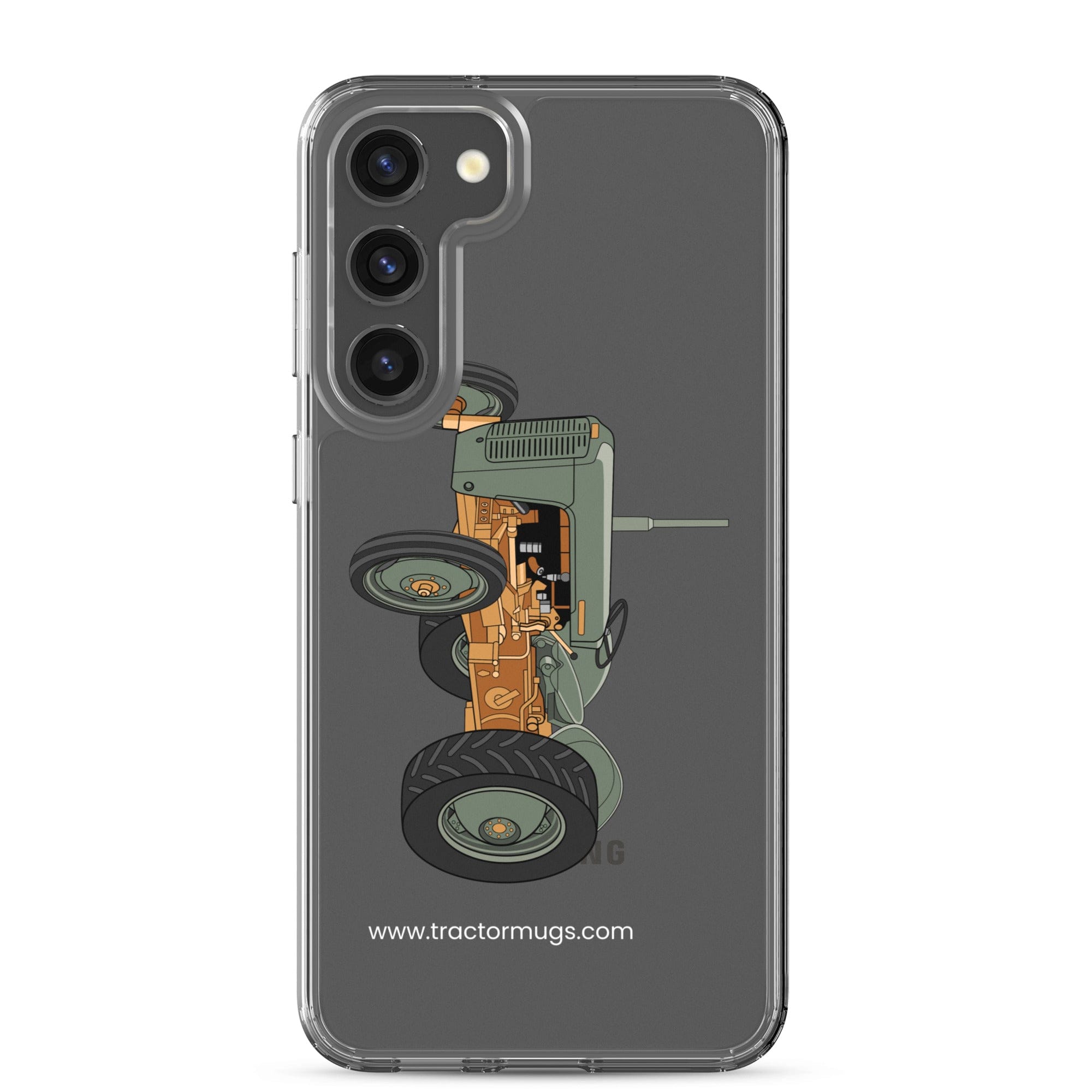 The Tractor Mugs Store Samsung Galaxy S23 Plus Ferguson FE 35 | Clear Case for Samsung® Quality Farmers Merch