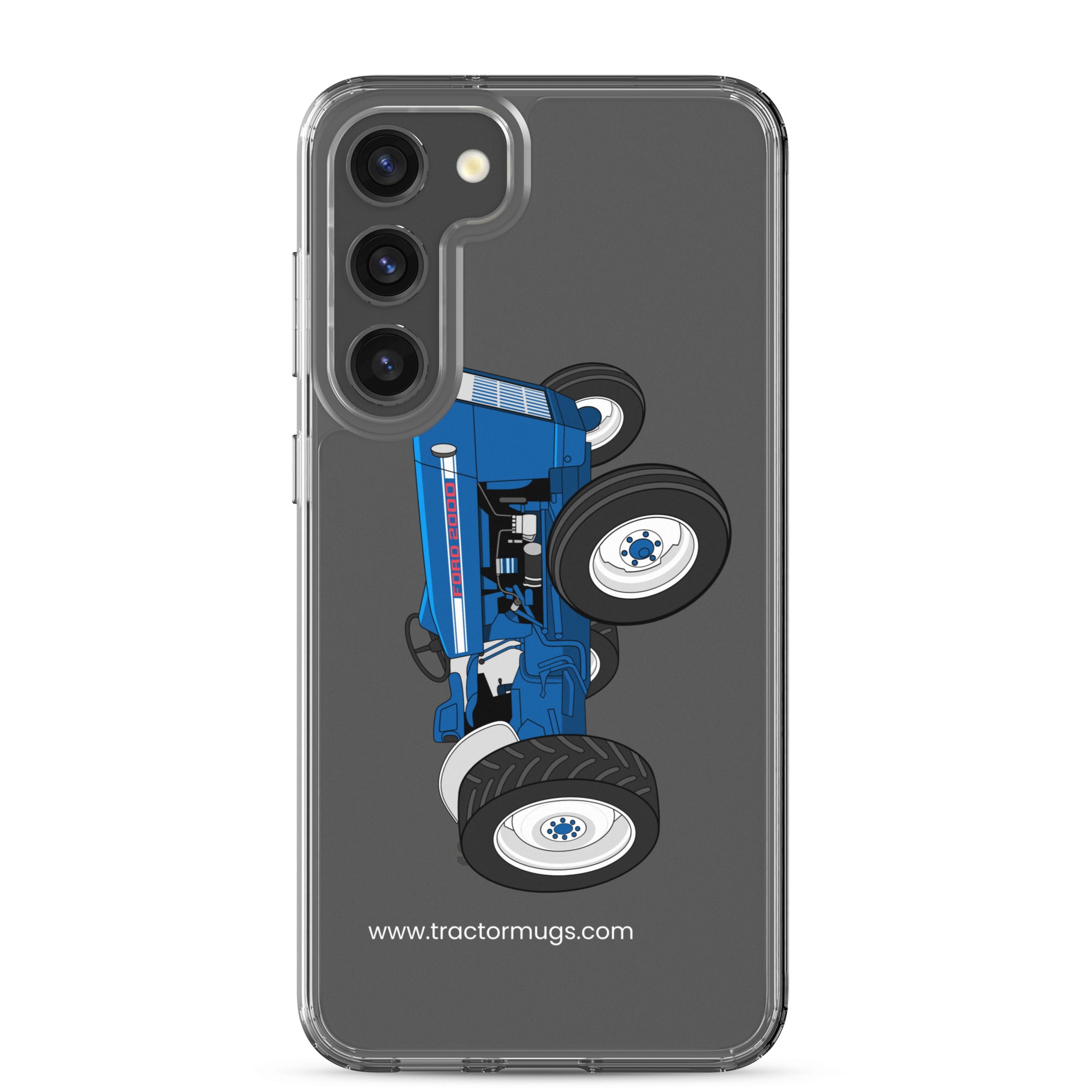 The Tractor Mugs Store Samsung Galaxy S23 Plus Ford 2000 (1963)   | Clear Case for Samsung® Quality Farmers Merch