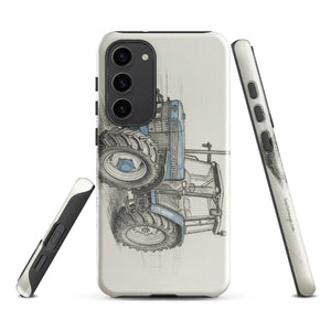 The Tractor Mugs Store Samsung Galaxy S23 Plus Ford 8340 Pencil Sketch | Tough case for Samsung® Quality Farmers Merch
