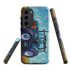 The Tractor Mugs Store Samsung Galaxy S23 Plus Ford 8340 Splash Art | Tough case for Samsung® Quality Farmers Merch