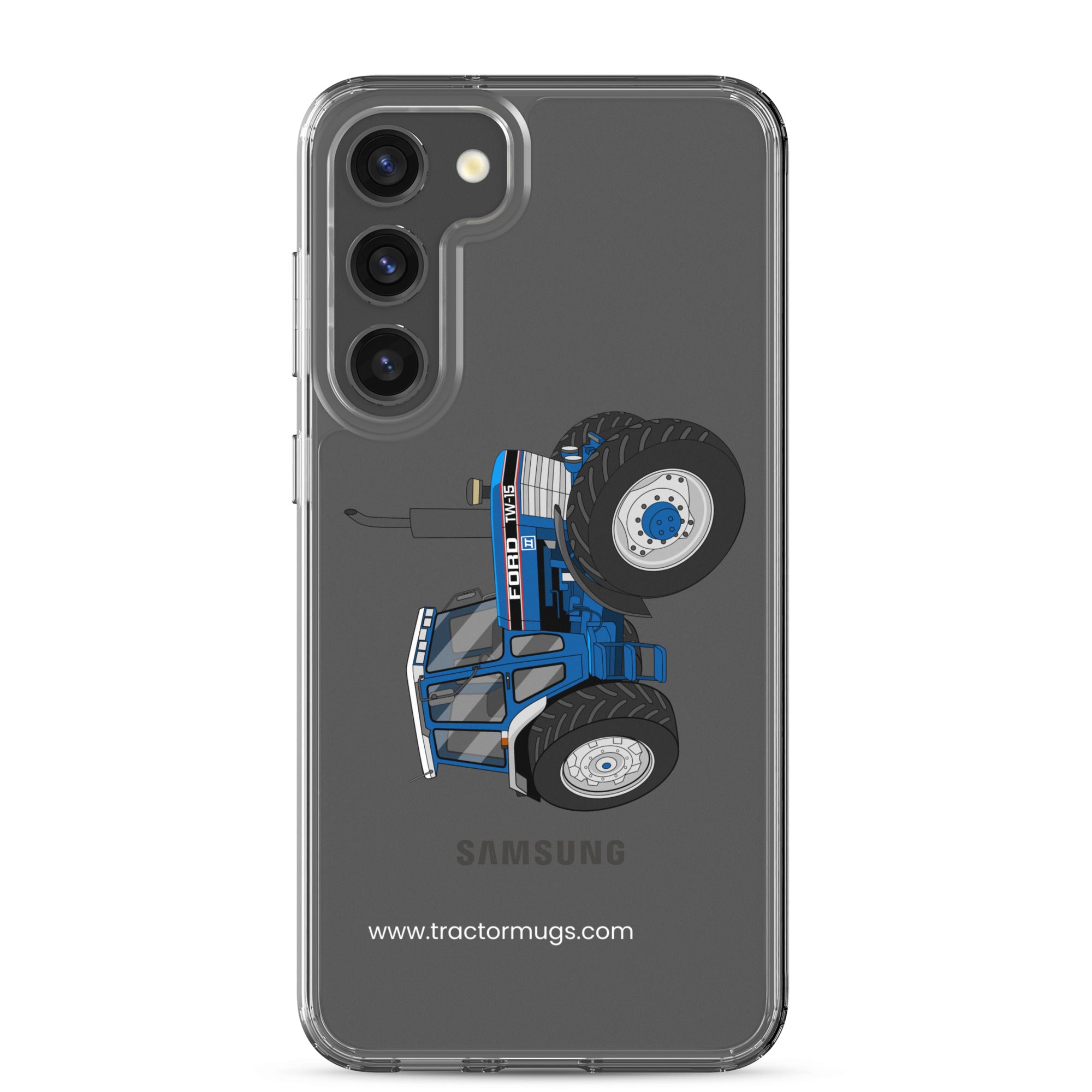 The Tractor Mugs Store Samsung Galaxy S23 Plus Ford TW 15  | Clear Case for Samsung® Quality Farmers Merch
