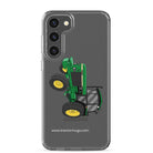 The Tractor Mugs Store Samsung Galaxy S23 Plus John Deere 3050 2WD | Clear Case for Samsung® Quality Farmers Merch