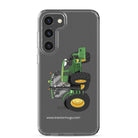 The Tractor Mugs Store Samsung Galaxy S23 Plus John Deere 6210 R | Clear Case for Samsung® Quality Farmers Merch