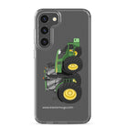 The Tractor Mugs Store Samsung Galaxy S23 Plus John Deere 6R | Clear Case for Samsung® Quality Farmers Merch