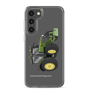 The Tractor Mugs Store Samsung Galaxy S23 Plus John Deere 7310R | Clear Case for Samsung® Quality Farmers Merch
