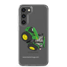 The Tractor Mugs Store Samsung Galaxy S23 Plus John Deere 7R 350 auto power | Clear Case for Samsung® Quality Farmers Merch