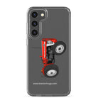 The Tractor Mugs Store Samsung Galaxy S23 Plus Massey Ferguson 135  |  Clear Case for Samsung® Quality Farmers Merch