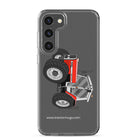 The Tractor Mugs Store Samsung Galaxy S23 Plus Massey Ferguson 3085 | Clear Case for Samsung® Quality Farmers Merch