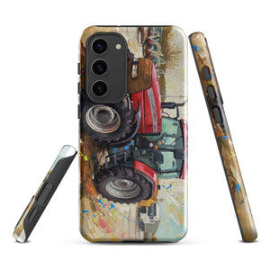 The Tractor Mugs Store Samsung Galaxy S23 Plus McCormick MTX 150 Signature Edition Splash Art | Tough case for Samsung® Quality Farmers Merch