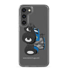 The Tractor Mugs Store Samsung Galaxy S23 Plus New Holland The 7040-1 | Clear Case for Samsung® Quality Farmers Merch