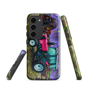 The Tractor Mugs Store Samsung Galaxy S23 Renault 65-32 MX Splash Art | Tough case for Samsung® Quality Farmers Merch