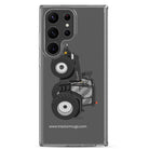 The Tractor Mugs Store Samsung Galaxy S23 Ultra Case IH 195 CVX Black | Clear Case for Samsung® Quality Farmers Merch