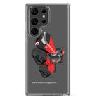 The Tractor Mugs Store Samsung Galaxy S23 Ultra Case IH Quadtrac 715 | Clear Case for Samsung® Quality Farmers Merch