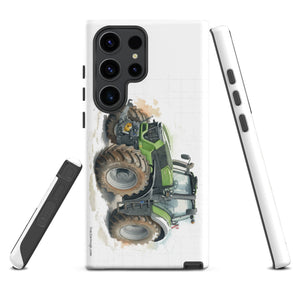 The Tractor Mugs Store Samsung Galaxy S23 Ultra Deutz-Fahr 9340 Watercolor | Tough case for Samsung® Quality Farmers Merch