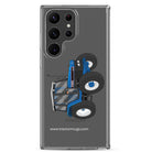 The Tractor Mugs Store Samsung Galaxy S23 Ultra Ford 6640 SE 4WD | Clear Case for Samsung® Quality Farmers Merch