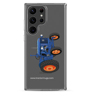 The Tractor Mugs Store Samsung Galaxy S23 Ultra Fordson E27N L4a | Clear Case for Samsung® Quality Farmers Merch