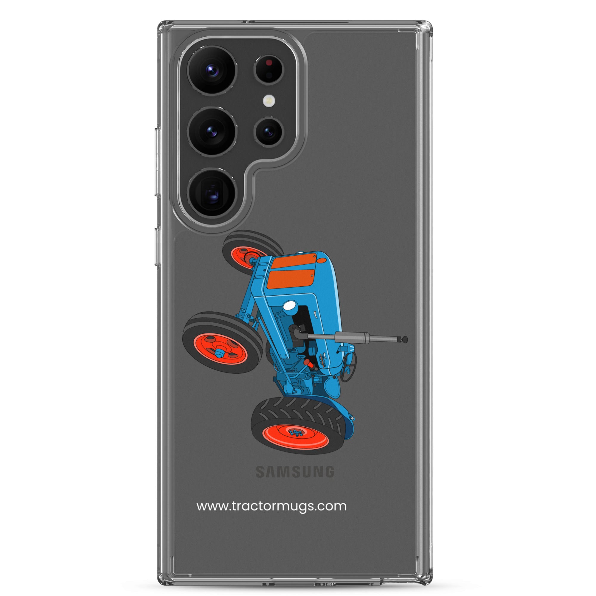 The Tractor Mugs Store Samsung Galaxy S23 Ultra Fordson Super Dexta | Clear Case for Samsung® Quality Farmers Merch