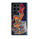 The Tractor Mugs Store Samsung Galaxy S23 Ultra JCB 3C II | Splash Art Tough case for Samsung® Quality Farmers Merch