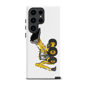 The Tractor Mugs Store Samsung Galaxy S23 Ultra JCB 5CX Backhoe | Tough case for Samsung® Quality Farmers Merch