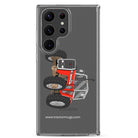 The Tractor Mugs Store Samsung Galaxy S23 Ultra Massey 595 | Clear Case for Samsung® Quality Farmers Merch