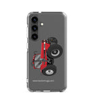 The Tractor Mugs Store Samsung Galaxy S24 Case IH 7250 | Clear Case for Samsung® Quality Farmers Merch