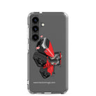 The Tractor Mugs Store Samsung Galaxy S24 Case IH Quadtrac 715 | Clear Case for Samsung® Quality Farmers Merch