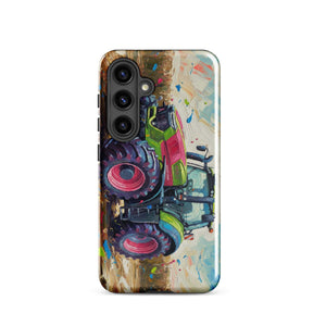 The Tractor Mugs Store Samsung Galaxy S24 Deutz-Fahr 9340 Splash Art | Tough case for Samsung® Quality Farmers Merch