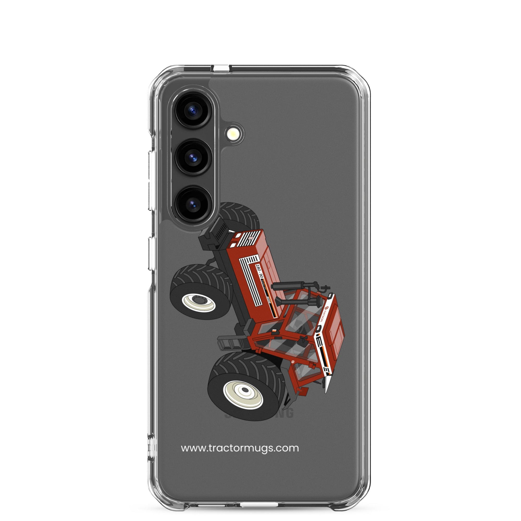 The Tractor Mugs Store Samsung Galaxy S24 Fiat180-90 | Clear Case for Samsung® Quality Farmers Merch