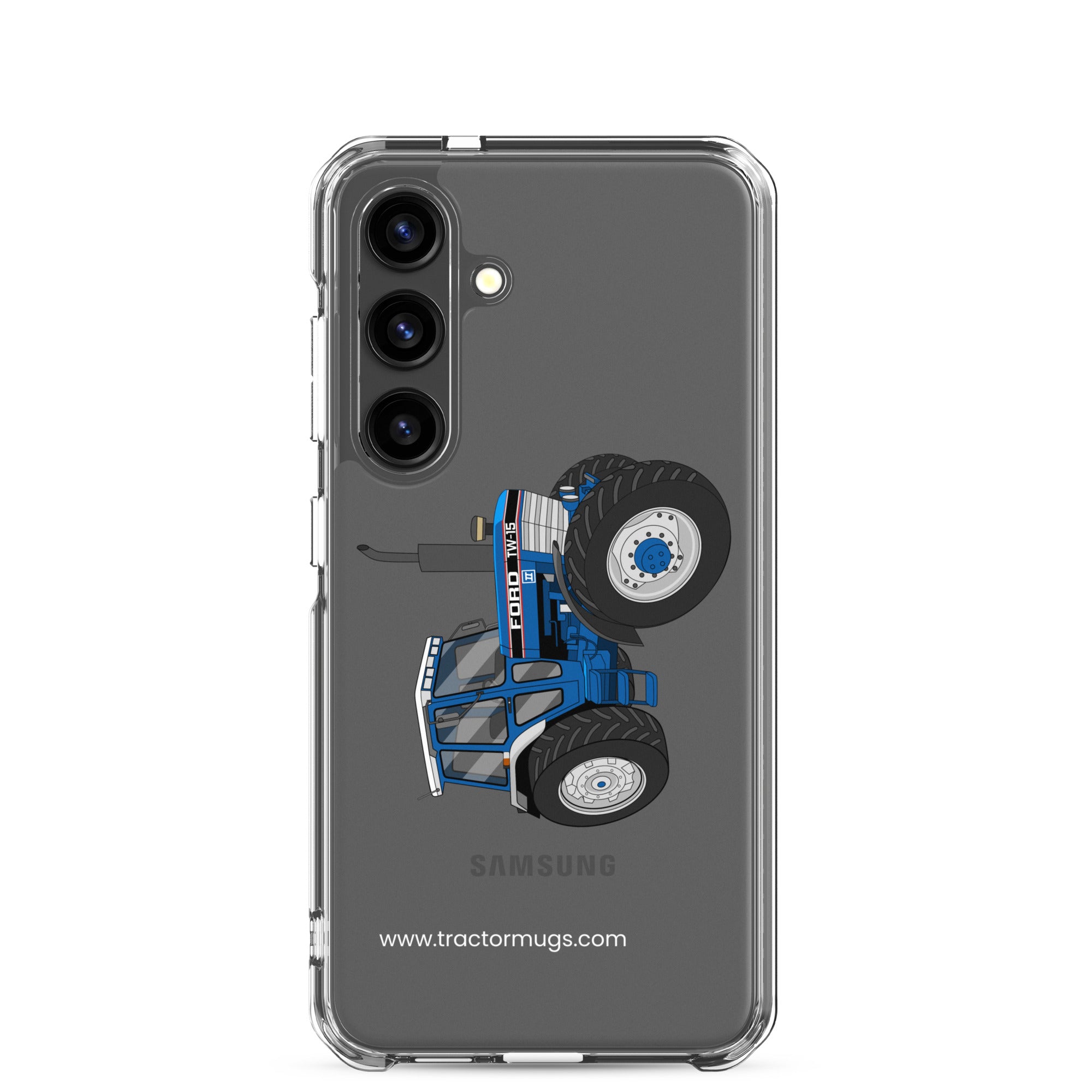 The Tractor Mugs Store Samsung Galaxy S24 Ford TW 15  | Clear Case for Samsung® Quality Farmers Merch