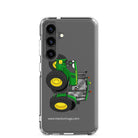 The Tractor Mugs Store Samsung Galaxy S24 John Deere 6120 M | Clear Case for Samsung® Quality Farmers Merch