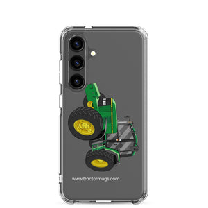 The Tractor Mugs Store Samsung Galaxy S24 John Deere 6900  | Clear Case for Samsung® Quality Farmers Merch