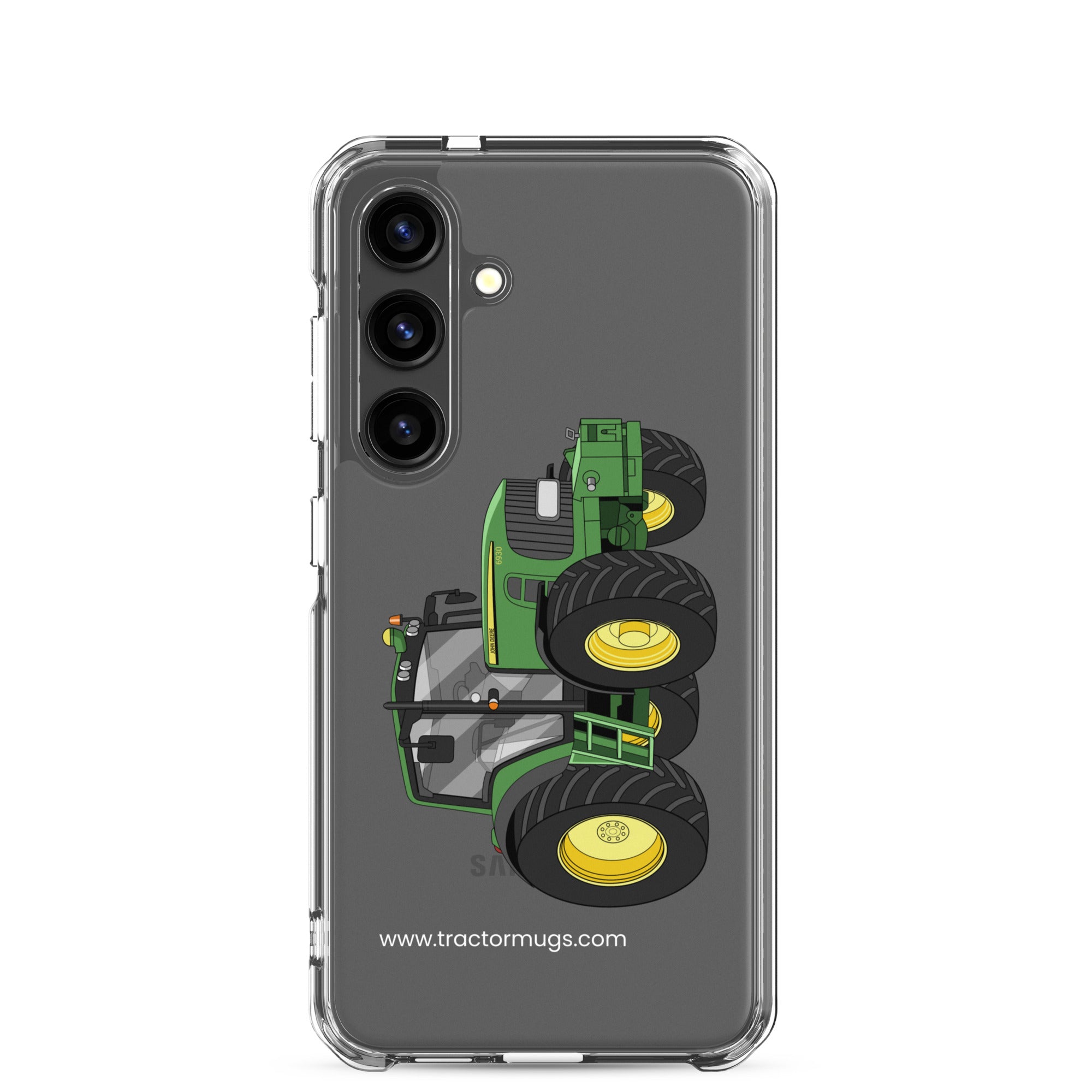 The Tractor Mugs Store Samsung Galaxy S24 John Deere 6930 Premium | Clear Case for Samsung® Quality Farmers Merch