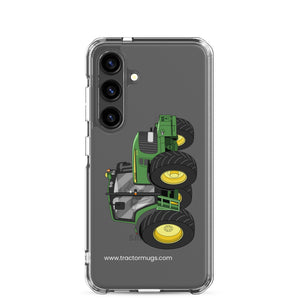 The Tractor Mugs Store Samsung Galaxy S24 John Deere 6930 Premium | Clear Case for Samsung® Quality Farmers Merch