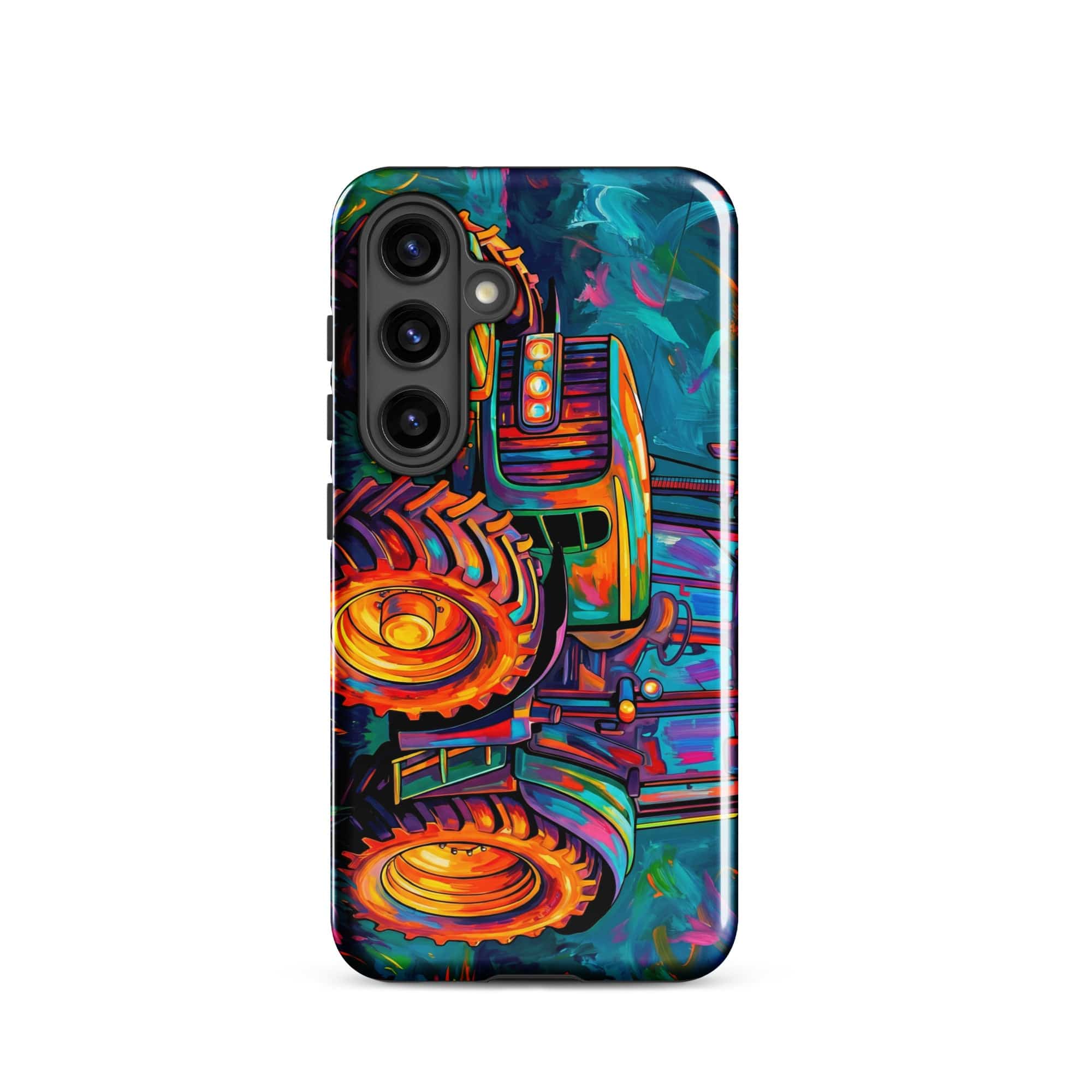 The Tractor Mugs Store Samsung Galaxy S24 John Deere 6930 | Splash Art Tough case for Samsung® Quality Farmers Merch