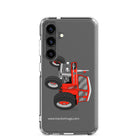 The Tractor Mugs Store Samsung Galaxy S24 Massey Ferguson 165 | Clear Case for Samsung® Quality Farmers Merch