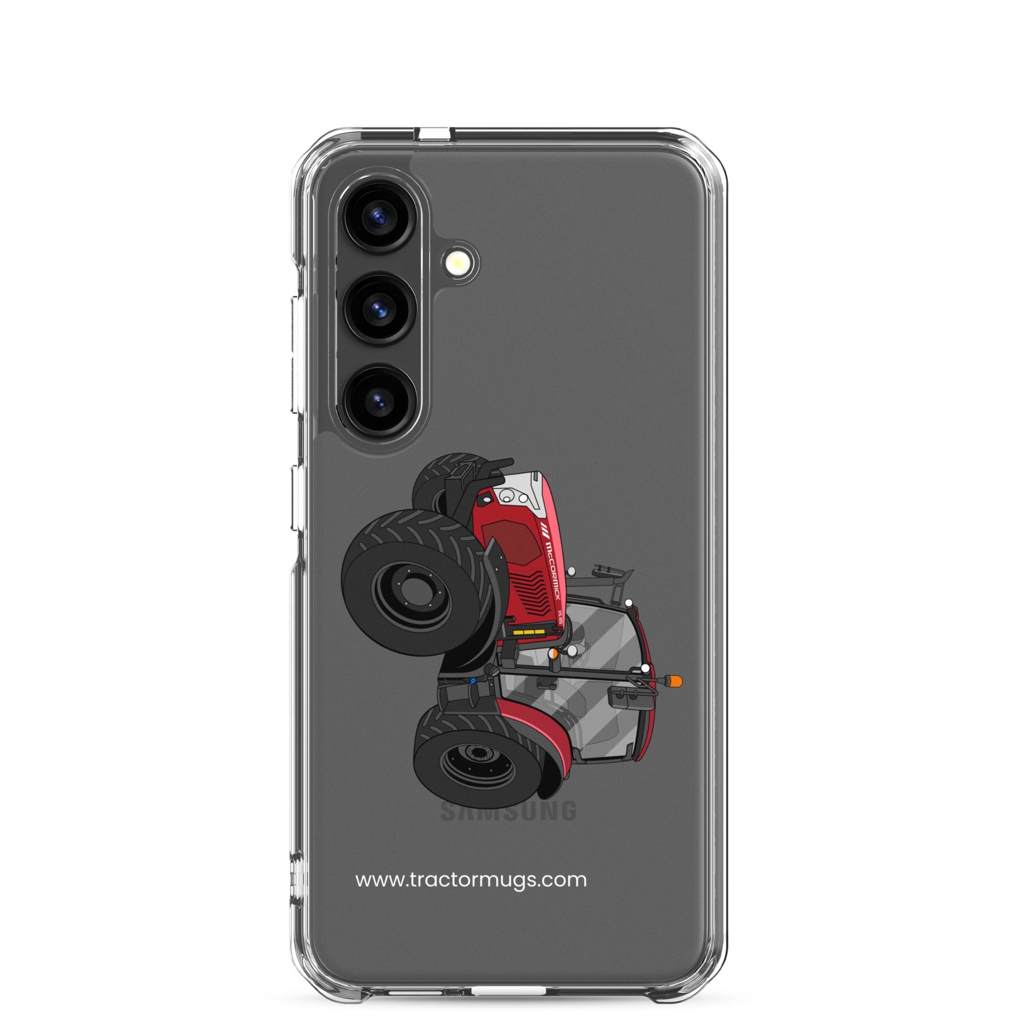 The Tractor Mugs Store Samsung Galaxy S24 McCormick X5 120 | Clear Case for Samsung® Quality Farmers Merch