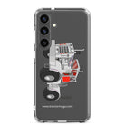 The Tractor Mugs Store Samsung Galaxy S24 Plus Big Bud Tractor | Clear Case for Samsung® Quality Farmers Merch